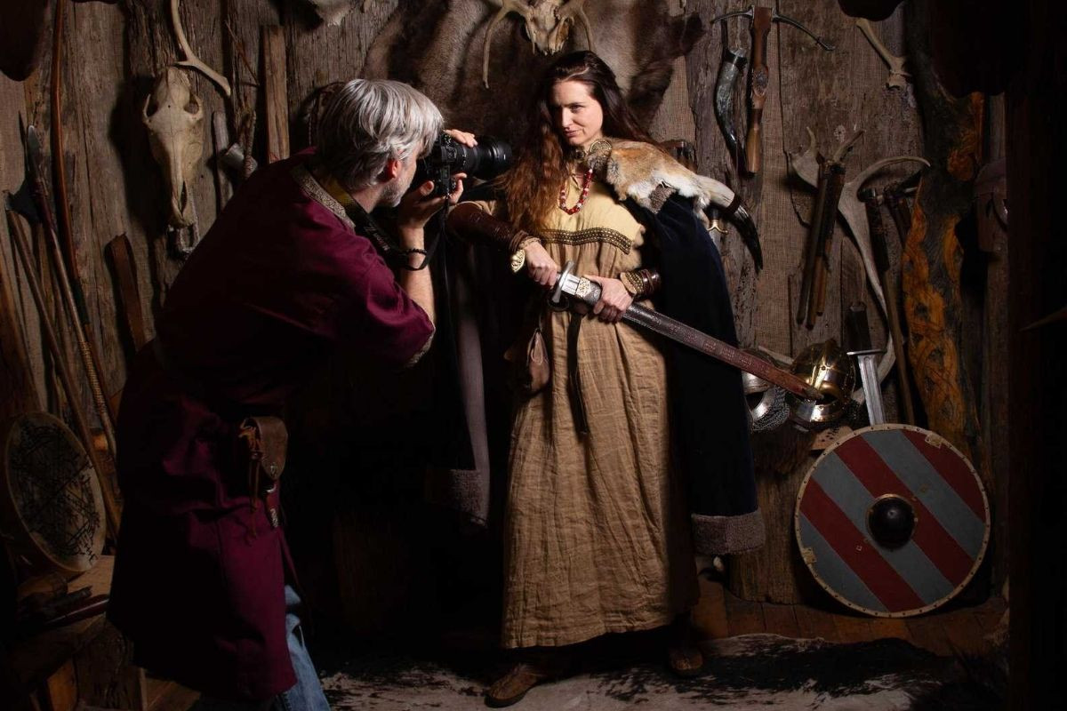 Mink Viking Portrait, a studion in Reykjavik,recommended by Handpicked Iceland.