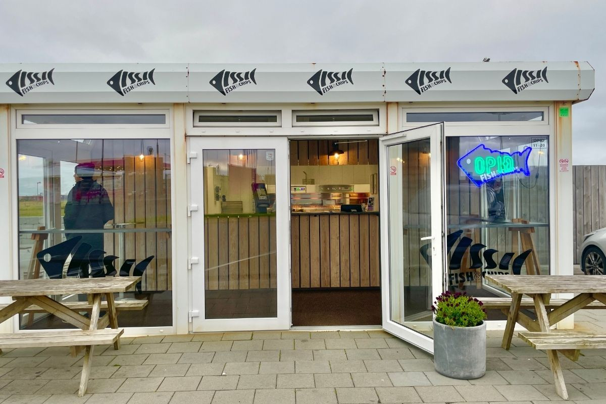 Issi Fish and Chips in Njardvik Iceland, recommended by HandPicked Iceland.