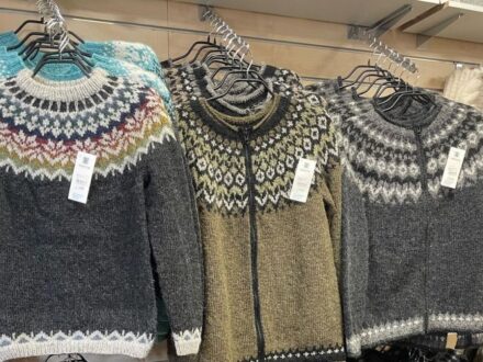 Handknitting Association of Iceland, offers the largest selection of authentic lopapeysa sweaters, recommended by Handpicked Iceland.